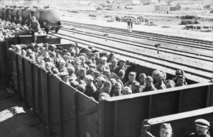 Транспортировка советских военнопленных в 1941 году